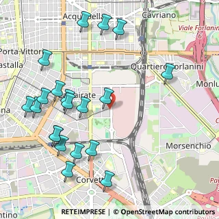 Mappa Via Varsavia, 20137 Milano MI, Italia (1.252)