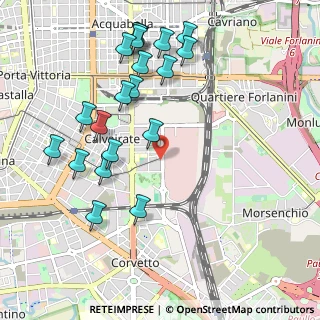 Mappa Via Varsavia, 20137 Milano MI, Italia (1.119)