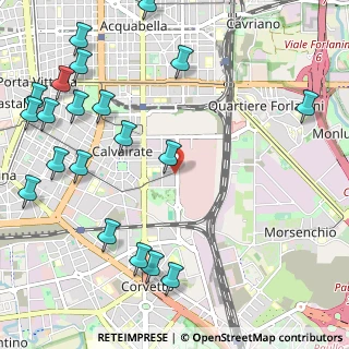 Mappa Via Varsavia, 20137 Milano MI, Italia (1.4545)