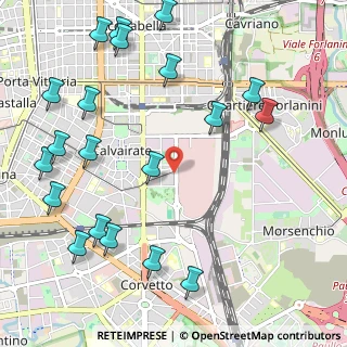 Mappa Via Varsavia, 20137 Milano MI, Italia (1.3735)