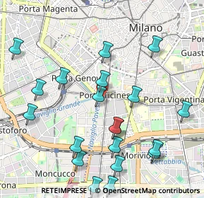 Mappa Piazza XXIV Maggio, 20136 Milano MI, Italia (1.1845)