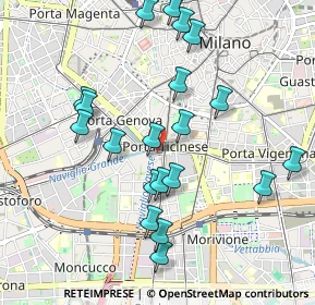 Mappa Piazza XXIV Maggio, 20136 Milano MI, Italia (0.9995)