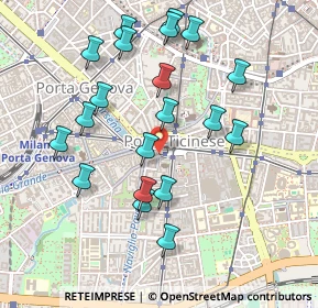 Mappa Piazza XXIV Maggio, 20136 Milano MI, Italia (0.4895)