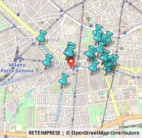 Mappa Piazza XXIV Maggio, 20136 Milano MI, Italia (0.383)
