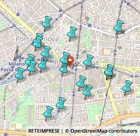 Mappa Piazza XXIV Maggio, 20136 Milano MI, Italia (0.5125)