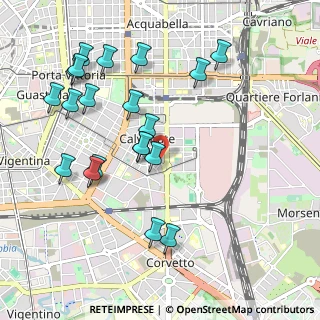 Mappa Via Cosenza, 20137 Milano MI, Italia (1.0785)