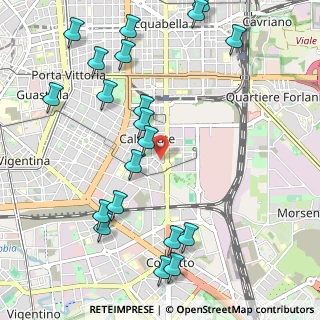 Mappa Via Cosenza, 20137 Milano MI, Italia (1.2815)