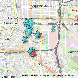 Mappa Via Cosenza, 20137 Milano MI, Italia (0.8395)