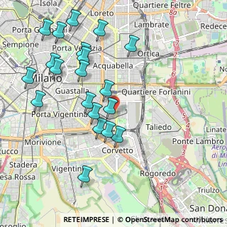 Mappa Via Cosenza, 20137 Milano MI, Italia (2.164)