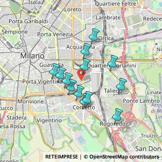 Mappa Via Cosenza, 20137 Milano MI, Italia (1.45846)