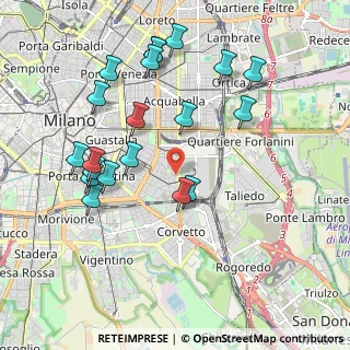 Mappa Via Cosenza, 20137 Milano MI, Italia (2.074)