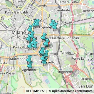 Mappa Via Cosenza, 20137 Milano MI, Italia (1.497)