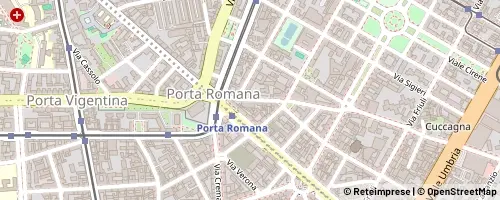 Mappa Mediolan