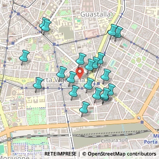 Mappa Viale Sabotino, 20121 Milano MI, Italia (0.4335)