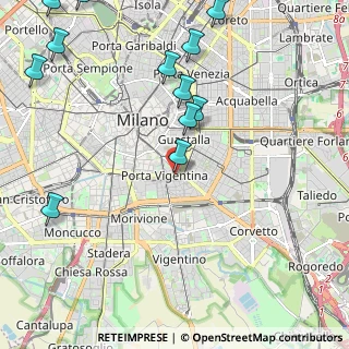 Mappa Viale Sabotino, 20121 Milano MI, Italia (2.79333)