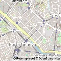 Mapa Milano