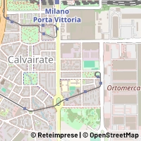 Mapa Milano