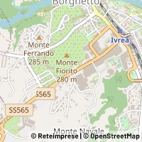 地図 Ivrea