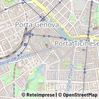 Mapa Milano