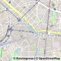 Mapa Milano