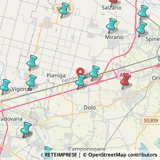 Mappa Via Friuli Venezia Giulia, 30030 Pianiga VE, Italia (6.70267)