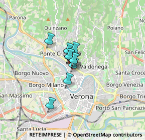 Mappa Piazzale Aristide Stefani, 37100 Verona VR, Italia (0.7675)