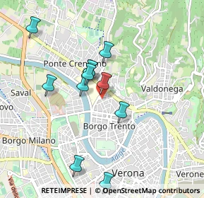 Mappa Piazzale Aristide Stefani, 37100 Verona VR, Italia (0.83818)