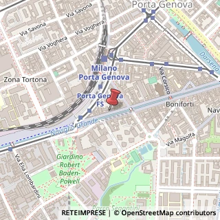 Mappa Alzaia Naviglio Grande, 62, 20144 Milano, Milano (Lombardia)