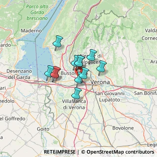 Mappa Autostrada del Brennero, 37012 Verona VR, Italia (8.03083)