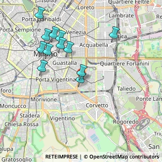 Mappa Viale Umbria, 20137 Milano MI, Italia (2.0575)
