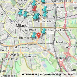 Mappa Viale Umbria, 20137 Milano MI, Italia (2.51923)