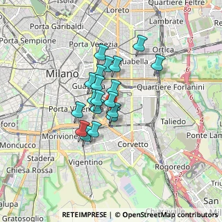 Mappa Viale Umbria, 20137 Milano MI, Italia (1.16947)