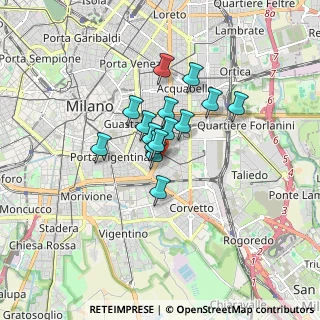 Mappa Viale Umbria, 20137 Milano MI, Italia (1.05267)