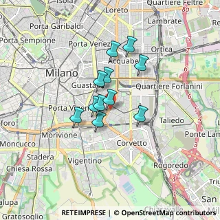 Mappa Viale Umbria, 20137 Milano MI, Italia (1.16091)
