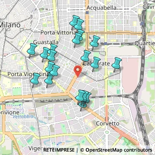 Mappa Viale Umbria, 20137 Milano MI, Italia (0.9125)