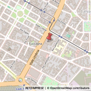 Mappa Viale Umbria, 36, 20137 Milano, Milano (Lombardia)