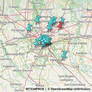 Mappa Viale Umbria, 20137 Milano MI, Italia (8.62722)
