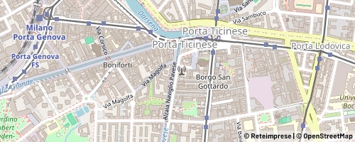 Mappa Milano