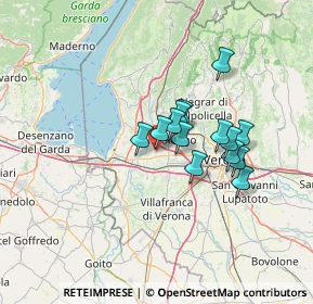 Mappa Via Tagliamento, 37060 Sona VR, Italia (9.94714)