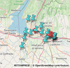 Mappa Via Tagliamento, 37060 Sona VR, Italia (11.928)