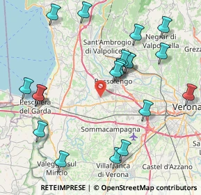 Mappa Via Tagliamento, 37060 Sona VR, Italia (9.129)