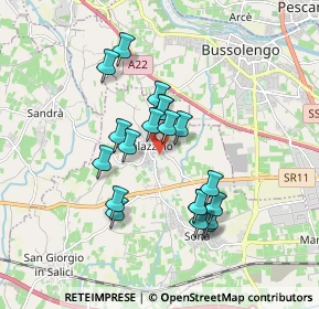 Mappa Via Tagliamento, 37060 Sona VR, Italia (1.5095)