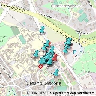 Mappa Via Gozzoli Via Monegherio, 20152 Milano MI, Italia (0.18621)
