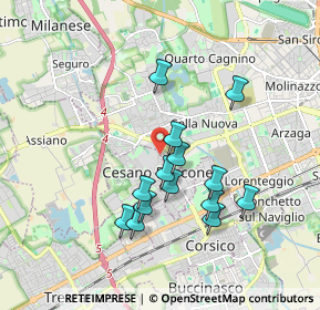 Mappa Via Gozzoli Via Monegherio, 20152 Milano MI, Italia (1.59786)