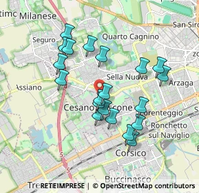 Mappa Via Gozzoli Via Monegherio, 20152 Milano MI, Italia (1.6225)