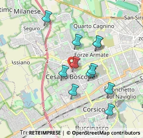 Mappa Via Gozzoli Via Monegherio, 20152 Milano MI, Italia (1.62364)