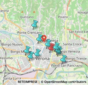 Mappa Via Gazzera, 37128 Verona VR, Italia (1.49273)