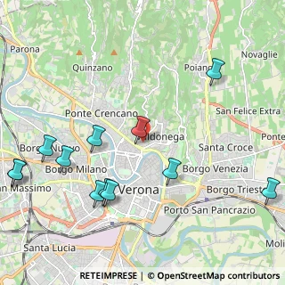 Mappa Via Gazzera, 37128 Verona VR, Italia (2.59667)