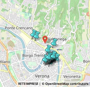 Mappa Via Gazzera, 37128 Verona VR, Italia (0.8095)