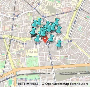 Mappa Milano, 20136 Milano MI, Italia (0.2645)